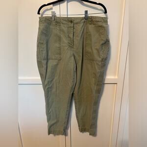 Talbots Slim Cargo Pants 16P